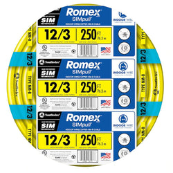 ROMEX 12/3 250' NMB