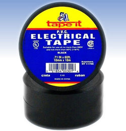 60' BLACK ELECTRICAL TAPE