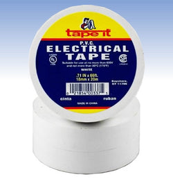 66' WHITE ELECTRICAL TAPE