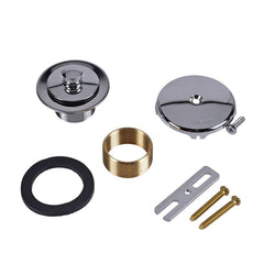 Dearborn® Conversion Kit, One-Hole Faceplate, Uni-Lift Stopper with Chrome Finish Trim