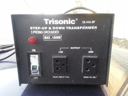 1500WATT STEP UP &amp; DOWN TRANSFORMER