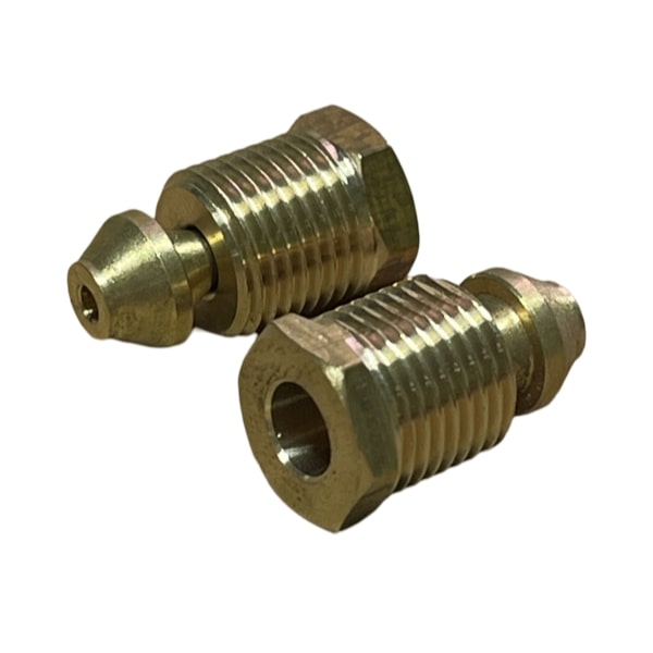 HB-2130006-(#H1) 1/4" x 1/8" Brass Pilot Nut
