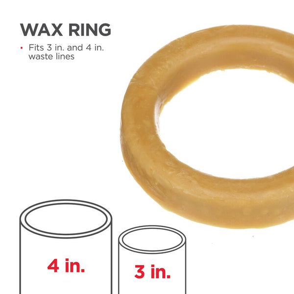 HB-90210 Hercules® 3" or 4" Johni-Ring® - Standard Wax Ring