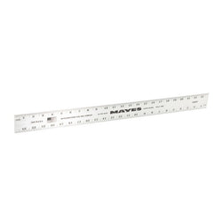 ASK-10207-RULER ALUMINUM 2" X 24"