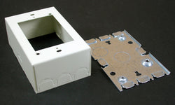 BAGGED WIREMOLD METAL SWITCH OR OUTLET BOX DEEP (SMS5748)
