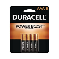 8 PACK (TRIPLE A) AAA DURACELL CARD FULL USA