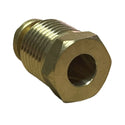 HB-2130006-(#H1) 1/4" x 1/8" Brass Pilot Nut