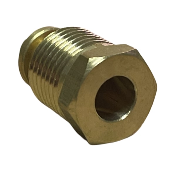 HB-2130006-(#H1) 1/4" x 1/8" Brass Pilot Nut