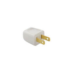 BULK WHITE EASY PLUG NON-POLARIZED
