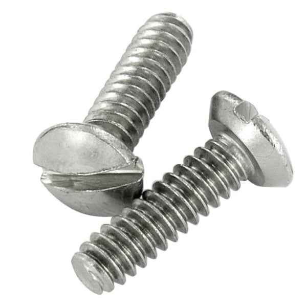 SCREWS 1/4" CHROME 6-32 PRICE/BAG