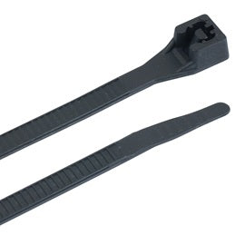 Cable Tie, UVB, 8" 75 lb; 15/Bag, Black, 10Bags/Master