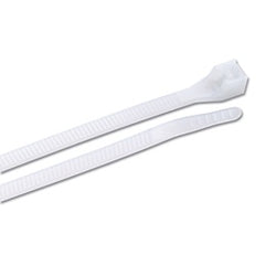 Cable tie, 14", 75lb, Natural; 100/bag, 10 Bags/Master