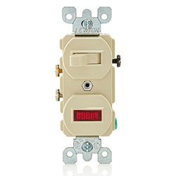 NAI BRAND SWITCH &amp; PILOT LIGHT(=L5226) IVORY