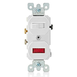 NAI BRAND SWITCH &amp; PILOT LIGHT(=L5226) WHITE