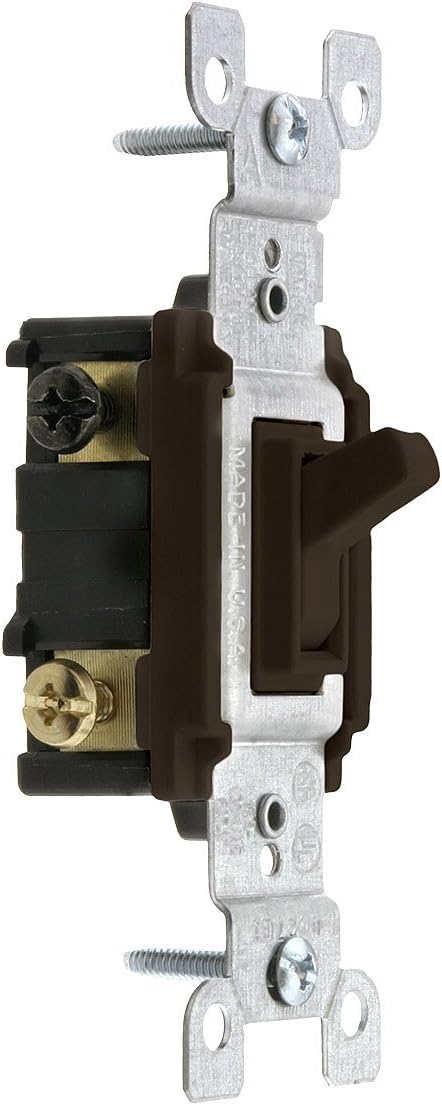 BROWN 3 WAY TOGGLE