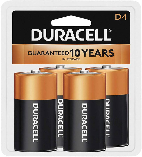 D-4 DURACELL CARD FULL USA PK2 MASTER CASE 12