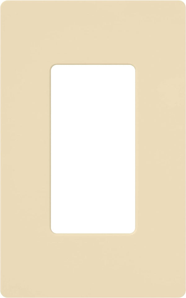 1GANG SCREWLESS 1DECORA WALLPLATE IVORY