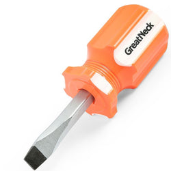 ASK-73020-1/4 X 1-1/2" SLOTTED SQUARE BLADE STUBBY SCREWDRIVER