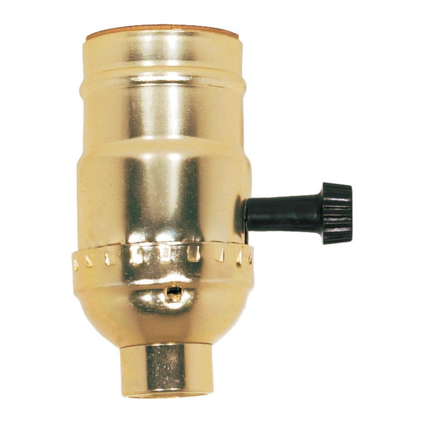 SOCKET BRASS THREADED 3 WAY TURN WITH 14 IP