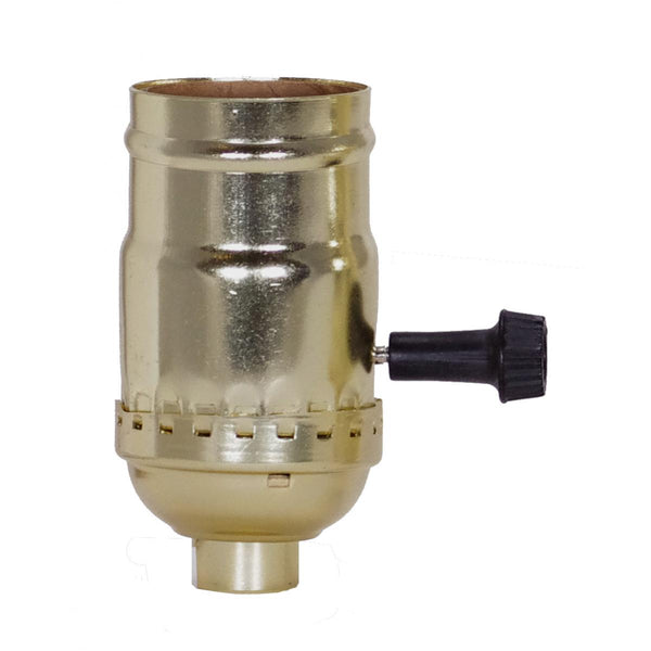 SOCKET BRASS IMP 3 TERM 2TIER LAMPS (80-1008)