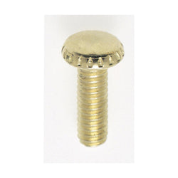 1/2" X 8/32" BRASS PLATED THUMBSCREW