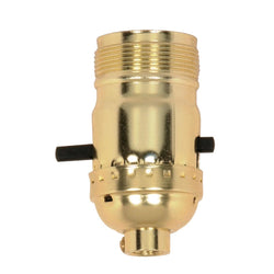 SOCKET BRASS THREADE PUSH THRU (90-1408)