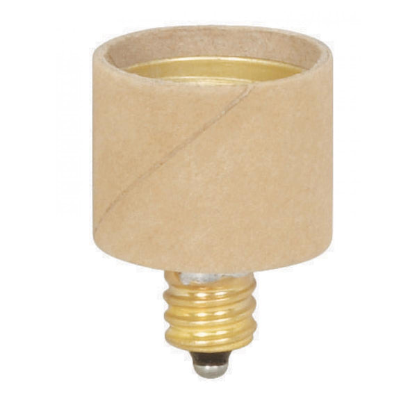 ENLARGER (EXTENDER) ADAPTER LAMP PART CANDLE TO MED