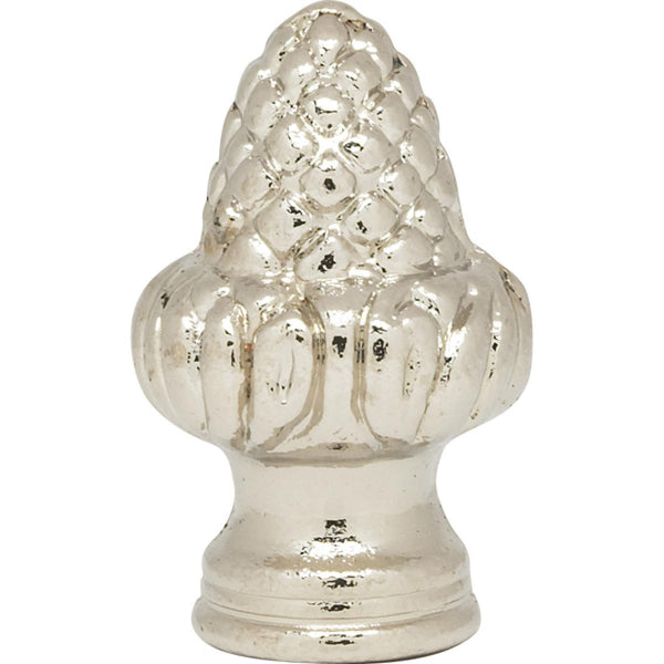 FINIAL ACORN CHROME 1/8 IP 1-1/2 HEIGHT