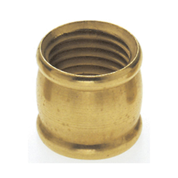 1/4 X 1/4 BRASS COUPLING