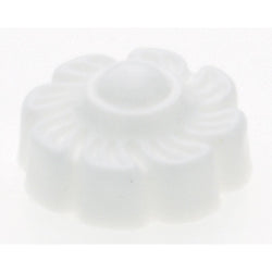 CAP 1/8" WHITE - FLOWER FOR P C