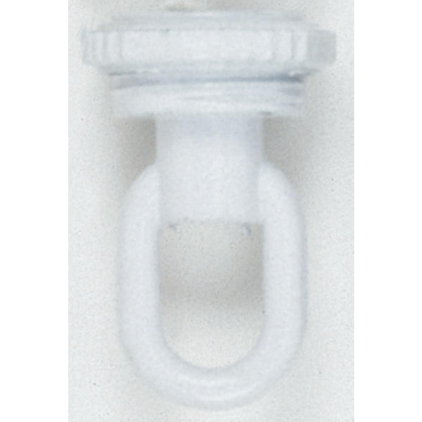 SCREW COLLAR SATCO WHITE LOOP