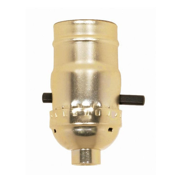 SOCKET BRASS IMP PUSH THRU (90-410)