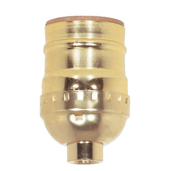 SOCKET BRASS IMP KEYLESS SHORT (90-420)