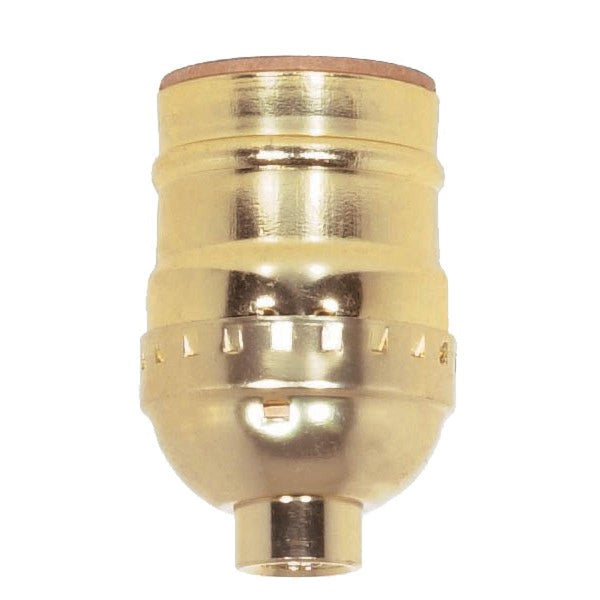 SOCKET BRASS IMP KEYLESS SHORT (90-420)