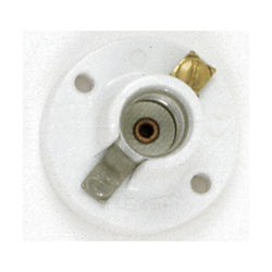 PORCELAIN CANDEL BASE SOCKET (90-532)