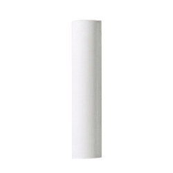 CANDLE COVER 6" WHITE