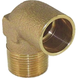 HB-5435030-(#G3) 1/2" Copper x Male 90° Cast Brass Elbow (CMNL0012)