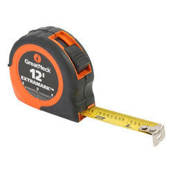 ASK-95007-RUBBER GRIP Tape Measure (12 Ft. x 5/8 Inch)