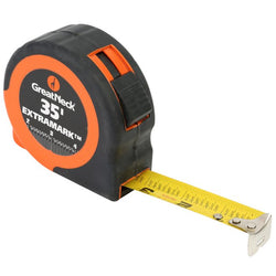 ASK-95010-RUBBER GRIP Tape Measure (35 Ft. x 1 Inch)