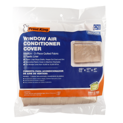 ASK-AC9H-2 PC QUILTED INDOOR AC COVER PK6