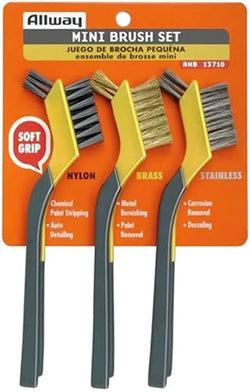ASK-AMB13710-SOFT GRIP MINI BRUSH SET 3/PACK