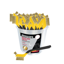 ASK-BMB13714-BRASS MINI BRUSH 25/BUCKET
