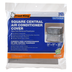 ASK-CC32XH-34" X 34" X 30" - 9 MIL, SQUARE CENTRAL AC COVER