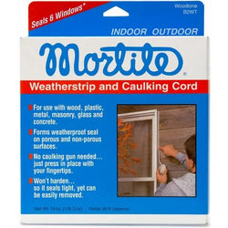 ASK-F4-9-1/2 OZ. 45 FT MORTITE CAULKING CORD - GREY. PK24