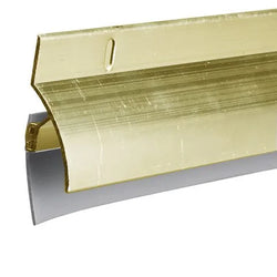 ASK-GDB36H-1-1/2" X 36" BRITE DIPPED GOLD DRIP CAP DOOR SWEEP