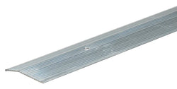 ASK-H1591FS6-2" X 6 FT FLUTED SILVER CARPET BAR PK12