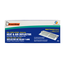 ASK-HD7-UNBREAKABLE HEAT &amp; AIR DEFLECTORS, EXPANDABLE TO 14" PK12