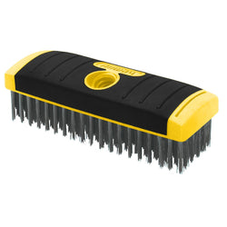 ASK-SB619(12619)-SOFT GRIP CARBON STEEL/SCRUB BRUSH BLOCK HEAVY DUTY 6 X 19