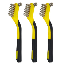 ASK-SMB3(13717)-SOFT GRIP STAINLESS STEEL MINI BRUSH 3/PACK