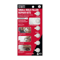 ASK-SNP6 (13095)-Small Hole Filler Repair Kits, 6-Pack